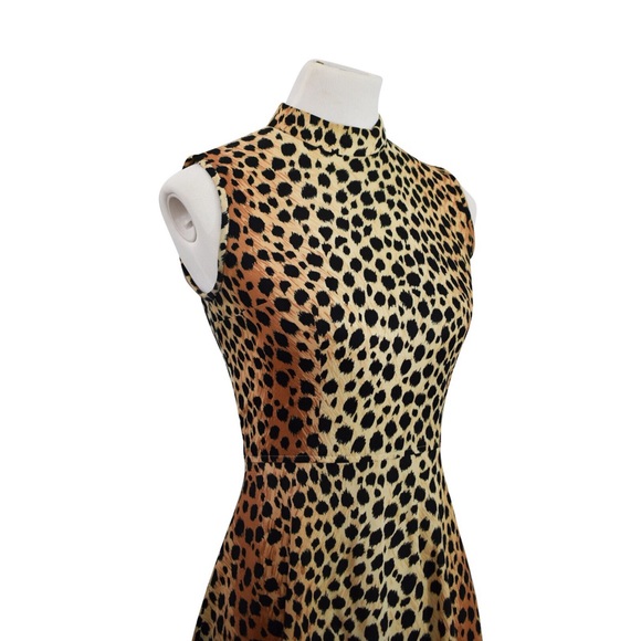 Nicole Dress - Vintage 1960’s Cheetah Dress - Picture 3 of 4